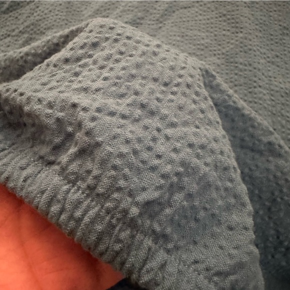 Eileen Fisher Blue Sleeveless A-Line Midi Dress - Picture 6 of 8